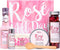 6Pcs Spa Gift Set, Rose Gift Basket